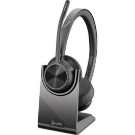 Poly 77Y99AA Auriculares Inalámbricos Estéreo Voyager 4320 UC con Micrófono, Adaptador USB BT700 y Base de Carga, Negros Poly 77Y99AA Auriculares Inalámbricos Estéreo Voyager 4320 UC con Micrófono, Adaptador USB BT700 y Base de Carga, Negros
