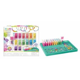 Crayola Laboratorio de Perlitas para Crear Joyas, 2500 Abalorios de Colores Variados, Edad 8+ años, Medidas 25,5x30,5x5 cm