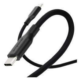 PanzerGlass Racing 240W USB-C a USB-C Cable USB 2.0, 1.2 Metros, Negro - Empoderamiento by PanzerGlass