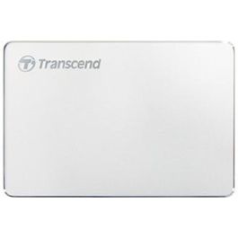 Transcend StoreJet 25C3S Disco Duro Externo 2TB 2.5" USB 3.1 Plata Aluminio