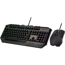 Cooler Master DEVASTATOR 3 [DE] 6 Zonen RGB revised Version - Combo Teclado Ratón Gaming USB Alámbrico QWERTZ Alemán Membrana