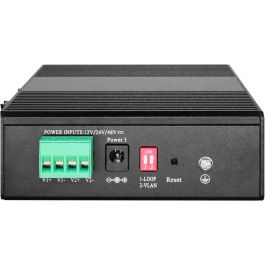 LevelOne IGS-2108P Switch Gestionado 8xPuertos Gigabit Ethernet PoE Negro para Redes Industriales
