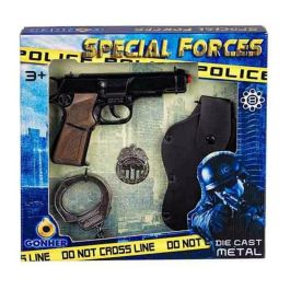 Gonher Pistola Policía Juguete de 8 Tiros con Cartuchera, Esposas y Estrella para Niños +3 años Precio: 17.5000001. SKU: S2404570