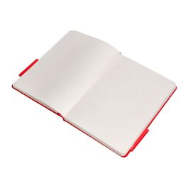 Cuaderno Con Gomilla Antartik Notes Tapa Dura A5 Hojas Puntos Rojo 100 Hojas 80 gr Fsc