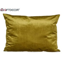 Giftdecor Cojin Terciopelo Verde 60 x 45 cm