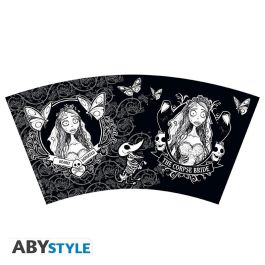 Abystyle Taza La Novia Cadaver Emily Cerámica 250ml Licencia Oficial Tim Burton Cine Animación Gótico Romántico