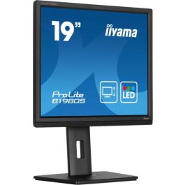 Iiyama Pantalla para PC ProLite B1980S-B1 de 19 Pulgadas, Resolución 1280 x 1024 Pixeles, LED, Color Negro