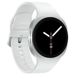 Samsung Galaxy Watch8 40 mm Wi-Fi Smartwatch Plata Blanco con AMOLED, GPS, 32 GB, Monitor de Frecuencia Cardiaca