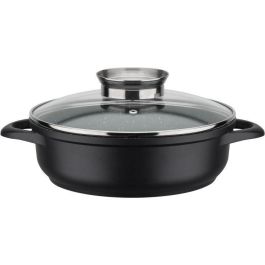 GSW - 414562 - Batería - GRANITO GOURMET masivo forjado de aluminio - 10 piezas - Inducción - Recubrimiento GRANITO VITAFLON GSW - 414562 - Batería - GRANITO GOURMET masivo forjado de aluminio - 10 piezas - Inducción - Recubrimiento GRANITO VITAFLON