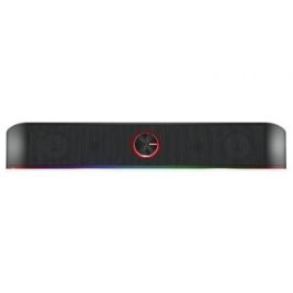Trust Gaming GXT 619 Thorne Barra de Sonido Estéreo RGB 12W para Gaming, Diseño Compacto con 6 Modos de Iluminación y USB 3.5mm