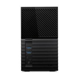 Western Digital My Book Duo 28 TB USB 3.0 Almacenamiento externo con RAID-0/RAID-1 y hub USB, negro 160x100x180 mm