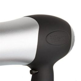 Tristar HD-2322 Secador de Pelo 2000W con 2 Velocidades, 3 Temperaturas, Función Aire Frío, Incluye Difusor y Boquilla Negro y Plata