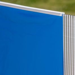 Gre Piscina redonda de pared de acero 350 x 120 cm con depuradora y escalera