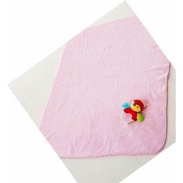Set caja +manta coralina 100 x 75 cm + sonajero zorro 16cm Set caja +manta coralina 100 x 75 cm + sonajero zorro 16cm
