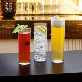 Arcoroc Caja 24 Vasos Tubo Altos Vidrio Templado 30 cL