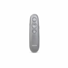 Dicota D32058 Wireless Virtual Presenter RF USB - Puntero láser y mando a distancia con temporizador - Gris
