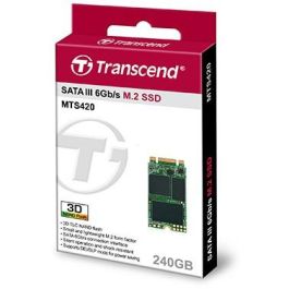 Transcend 240GB M.2 2242 SATA3 TLC SSD, Memoria 3D NAND
