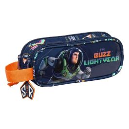 Portatodo Doble Buzz Lightyear Azul marino (21 x 8 x 6 cm) Portatodo Doble Buzz Lightyear Azul marino (21 x 8 x 6 cm)