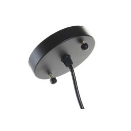 DKD Home Decor Lámpara de Techo Balines Marrón Ratán 44 x 44 x 25 cm (2 Unidades)