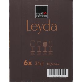 Royal Leerdam Set 6 Copas Vino 31 cl Leyda