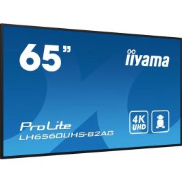 iiyama 65" UHD VA panel 3840x2160 500cd/m² Haze 25% Landscape and Portrait 24/7