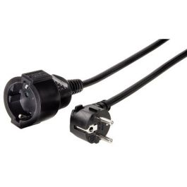 HAMA Cable extension Schucko 5m Negro