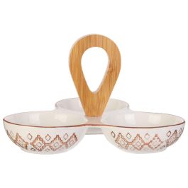 Home Deco Factory Plato Bol 3 Departamentos Con Asa Mirage Ideal Aperitivos Precio: 5.79000004. SKU: B1AWCXV3AX