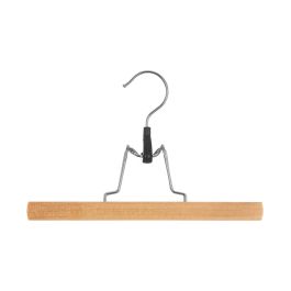 5Five Perchas de madera para pantalón, set de 3, 25x16.3 cm