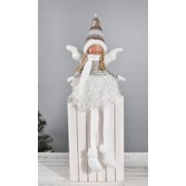 Figura Navidad Fantasia DKD Home Decor 15 x 48 x 22 cm (2 Unidades)