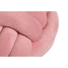 DKD Home Decor Cojin Chic Rosa 27 x 27 cm (2 Unidades) 1c24