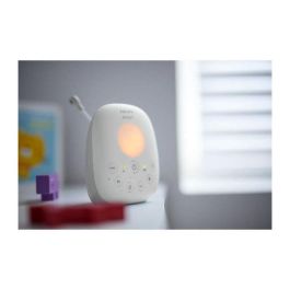 Philips Avent SCD713/26 Monitor de Bebé Digital DECT con Audio, Pantalla LCD, Sensor de Temperatura y Luz Nocturna - Blanco