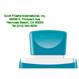 X'stamper Sello Quix Personalizable Color Verde Medidas 28x78 mm Q-24 Precio: 17.5000001. SKU: B19W4LN8BE