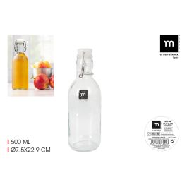 Botella de Vidrio con Tapon Clasico 500 ml - La Mediterranea (24 Unidades) Precio: 43.94999994. SKU: B1AFC4YHC5