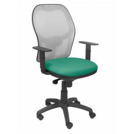 Silla Piqueras Y Crespo Jorquera Brazos Regulables Mecanismo Sincro Con Regulador De Tension Respaldo De Malla Gris Y Asiento Tapizado Bali Verde Precio: 319.50000027. SKU: S5702809