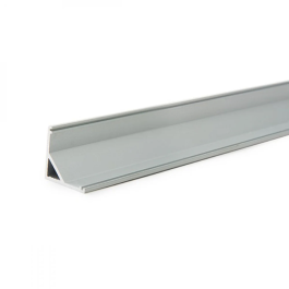 BX3 Light Perfil de Aluminio para Tira LED Difusor Opal para Esquinas BX3-A1616 - 2 Metros