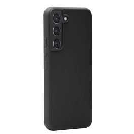 dbramante1928 Greenland Funda Galaxy S22 Night Black - 100% Reciclada, Protección Impactos y Cámara, Carga Inalámbrica