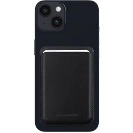 dbramante1928 ROSKILDE CC WALLET Billetera Negra de Cuero Compatible con MagSafe