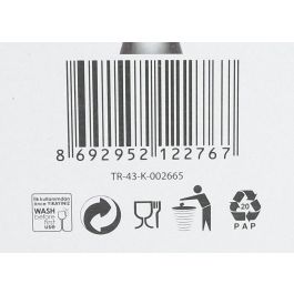 Lav Set 6 Copas de Champagne 215 cc Colección Fame 5.5x4.8x23 cm (4 Cajas)