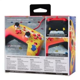 Power A 1522784-01 Mando con Cable Mejorado para Nintendo Switch - Diseño Oran Berry Pikachu Power A 1522784-01 Mando con Cable Mejorado para Nintendo Switch - Diseño Oran Berry Pikachu