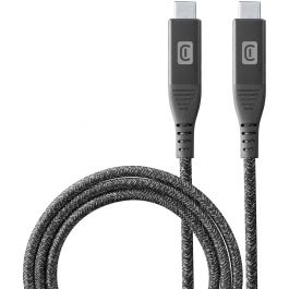 Cellularline Cable USB-C a USB-C 3.2 Gen 1 (3.1 Gen 1) Fast Transfer 5A 10 Gbit/s 1m Negro