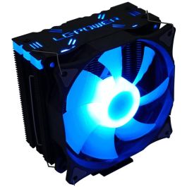 LC-Power LC-CC-120-ARGB-PRO Enfriador CPU 12cm ARGB para Intel 1700/1150/1151/1156/1366 y AMD (58 CFM, 180W TDP)