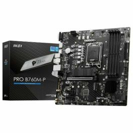 MSI PRO B760M-P Placa Base Intel B760 LGA 1700 DDR5 micro ATX para PC Precio: 126.89000049. SKU: B16R8RAV6E