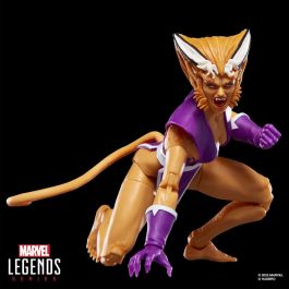 HASBRO Marvel Legends Series Feral X-Force Figura Articulada 15cm con 3 Accesorios y Manos Alternativas