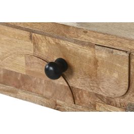 DKD Home Decor Consola Moderno Marron 39.5 x 76 x 94 cm 2 Cajones