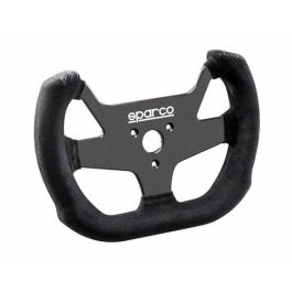 Sparco Volante F-10A Suede Negro S015P270SSN para Monoplaza y Sport Prototipo - Agarre Ergonómico