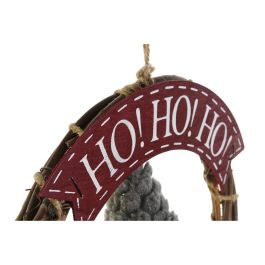 Corona de Navidad DKD Home Decor Multicolor Madera 30 x 7 x 46 cm (2 Unidades) Corona de Navidad DKD Home Decor Multicolor Madera 30 x 7 x 46 cm (2 Unidades)