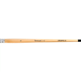 Liderpapel Pincel nº 11 Punta Plana Cerdas para Oleo y Acrilica Certificado FSC