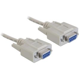 DELOCK Cable Serie RS-232 D-Sub 9 Hembra a Hembra Nulo Macho a Macho 1.8m Beige Precio: 23.50000048. SKU: B1EDBGL5RB
