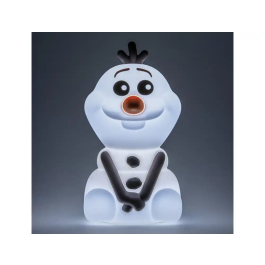 Wondee Lámpara Olaf Frozen de Silicona Suave con Luz Ajustable y Temporizador