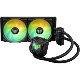 Asus TUF GAMING LC II 240 ARGB Kit de Refrigeración Líquida 12 cm Negro - 90RC00U1-M0UAY0, Soporte AM4/AM5/LGA 1150/1151/1155/1200/1700